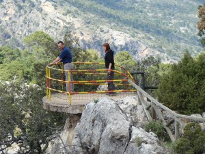 Výhliadka Mirador Tapadero ( Loma de la Be ).