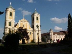 Gyönygyös - kostol na hlavnom námestí. Foto 21.07.2010. 